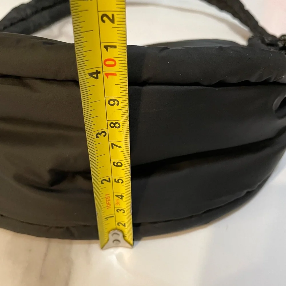 Mercer & Madison Black Crossbody with Pink Lining - Picture 7 of 9